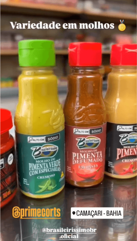 os melhores molhos de pimenta do Brasil